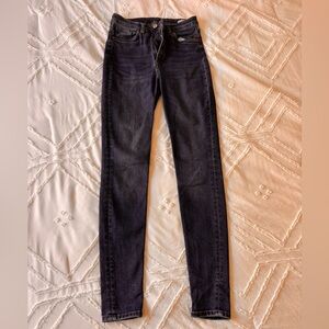 Monki Dark Blue Women's Skinny Jeans